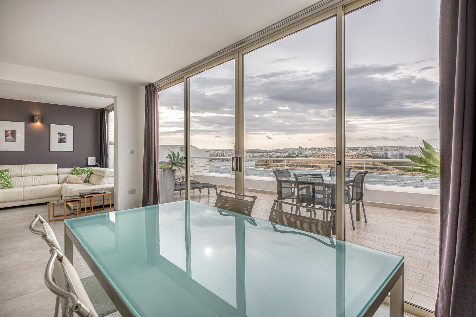 49/3 Seafront Duplex Penthouse In バレッタ エクステリア 写真